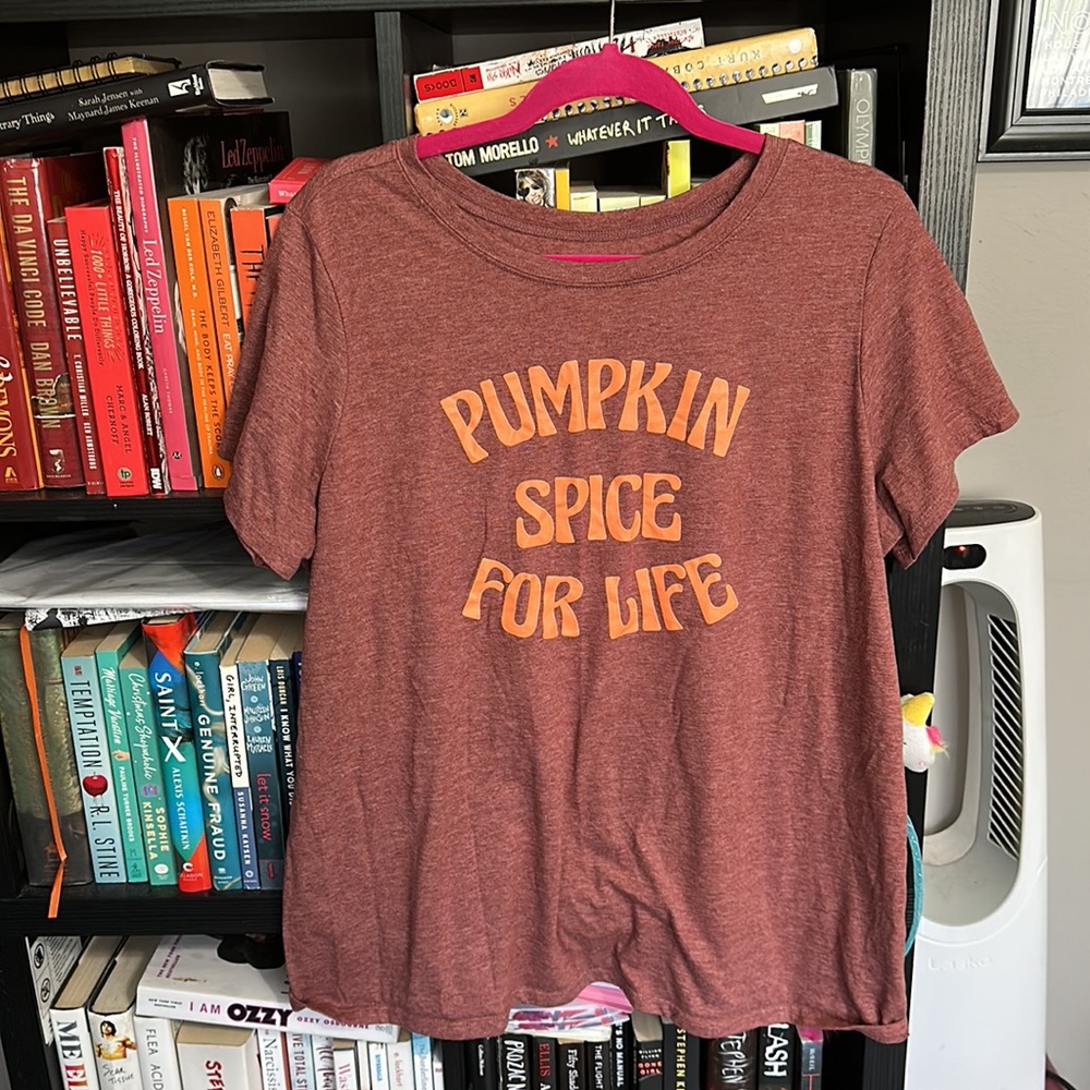 Torrid Pumpkin Spice For Life Shirt - Picture 2 of 8